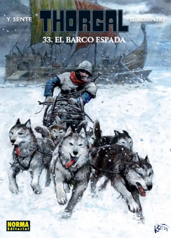 Thorgal, 33 Barco Espada Alta Calidad