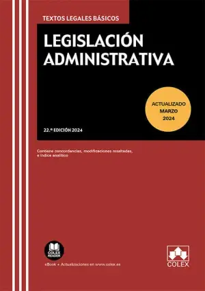 Legislación Administrativa 22º Ed. 2024 Oferta Especial