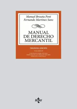 Manual de Derecho Mercantil Solo Hoy