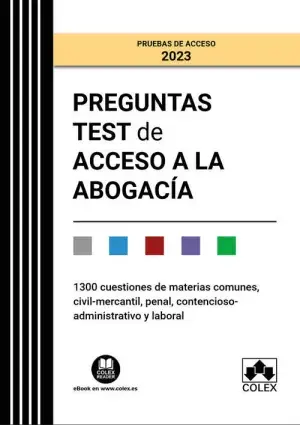 Barato Preguntas Test de Acceso a la Abogacía
