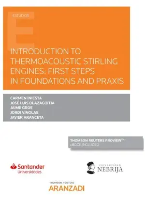 Oferta Limitada Introduction To Thermoacoustic Stirling Engines First Steps In Foundations And