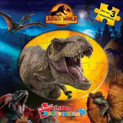 MI PRIMER LIBRO DE ROMPECABEZAS - JURASSIC WORLD MI PRIMER LIBRO DE ROMPECABEZAS - JURASSIC WORLD Oferta Limitada