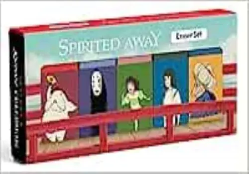 Pago Seguro SPIRITED AWAY ERASER SET SPIRITED AWAY ERASER SET