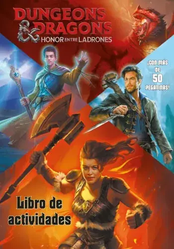 Promoción Exclusiva DUNGEONS & DRAGONS HONOR ENTRE LADRONES - LIBRO DE ACTIVIDADES DUNGEONS & DRAGONS HONOR ENTRE LADRONES - LIBRO DE ACTIVIDADES