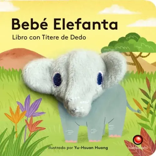 LIBRO CON TITERE DE DEDO - BEBE ELEFANTA LIBRO CON TITERE DE DEDO - BEBE ELEFANTA Descuento