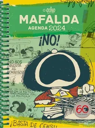 MAFALDA 2024 ANILLADA FEMINISTA VERDE MAFALDA 2024 ANILLADA FEMINISTA VERDE Bestseller