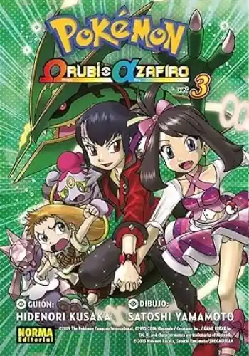 POKÉMON - OMEGA RUBÍ Y ALFA ZAFIRO 3 POKÉMON - OMEGA RUBÍ Y ALFA ZAFIRO 3 Alta Calidad