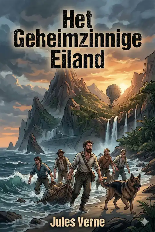 Marca Reconocida Het Geheimzinnige Eiland / De Luchtschipbreukelingen