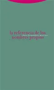 Súper Precio REFERENCIA DE LOS NOMBRES PROPIOS, LA