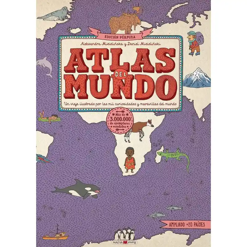 No Te Lo Pierdas ATLAS DEL MUNDO, EDICIÓN PÚRPURA