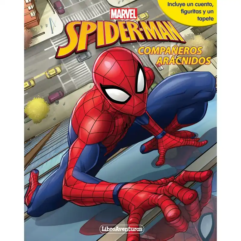 Favorito De Clientes SPIDER-MAN COMPAÑEROS ARÁCNIDOS LIBRO CON MUÑECOS