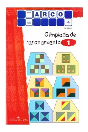 Solo Por Tiempo Limitado CUADERNO MINI ARCO, 505049, OLIMPIADA DE RAZONAMIENTO 1
