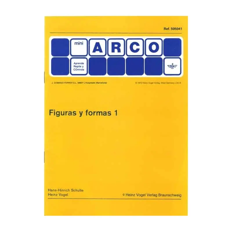 CUADERNO MINI ARCO, FIGURAS Y FORMAS 1 Descuento
