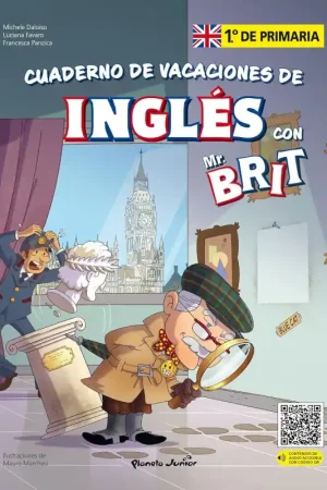 Stock Limitado MR. BRIT CUADERNO DE VACACIONES DE INGLÉS. 1.º DE PRIMARIA