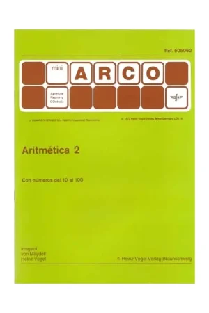 Mejor Precio CUADERNO MINI ARCO, 505062, ARITMÉTICA 2 CON NÚMEROS DEL 10 AL 100