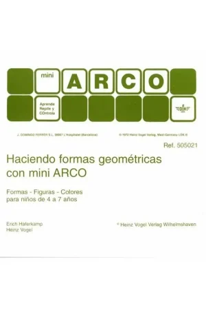 CUADERNO MINI ARCO HACIENDO FORMAS GEOMÉTRICAS CON MINI ARCO Oferta De Temporada