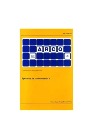 CUADERNO ARCO, 508042, EJERCICIOS DE CONCENTRACIÓN 2 Económico