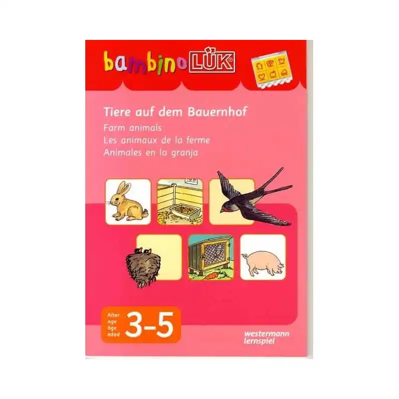 Precio Bajo CUADERNO BAMBINO ARCO ANIMALES EN LA GRANJA