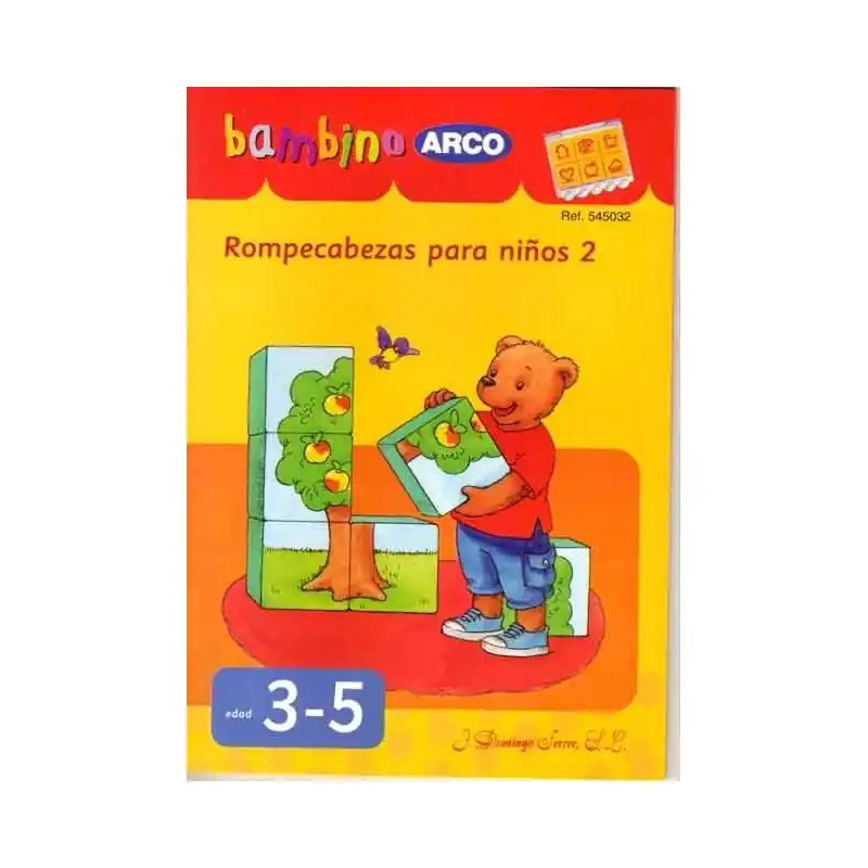 Envío Exprés CUADERNO BAMBINO ARCO ROMPECABEZAS PARA NIÑOS 2