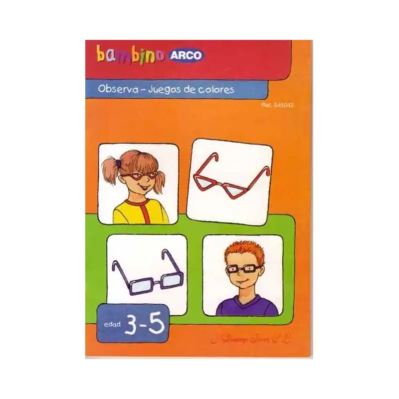 Oferta Flash CUADERNO BAMBINO ARCO OBSERVA JUEGOS DE COLORES