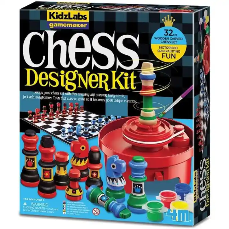 Compra Hoy KIDZLABS DISEÑA TU AJEDREZ, MANUALIDADES 4M