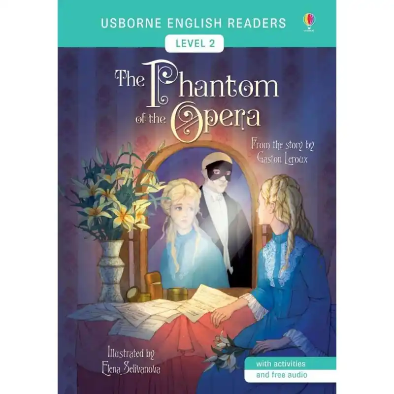 THE PHANTOM OF THE OPERA, USBORNE ENGLISH READER 2 Ocasión Especial