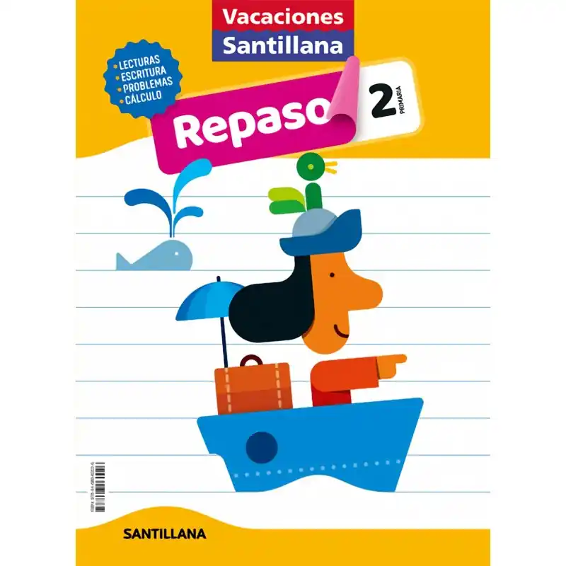 Garantía De Devolución De Dinero VACACIONES SANTILLANA 2 PRIMARIA ACTIVIDADES DE REPASO PARA EL VERANO