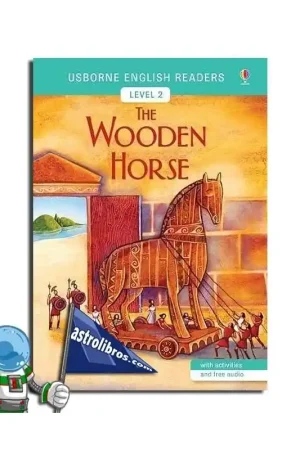THE WOODEN HORSE USBORNE ENGLISH READERS LEVEL 2 -A2- Envío Inmediato