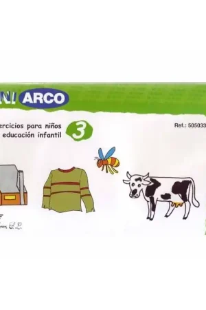 Económico CUADERNO MINI ARCO, 505033, EJERCICIOS PARA NIÑOS DE EDUCACIÓN INFANTIL 3