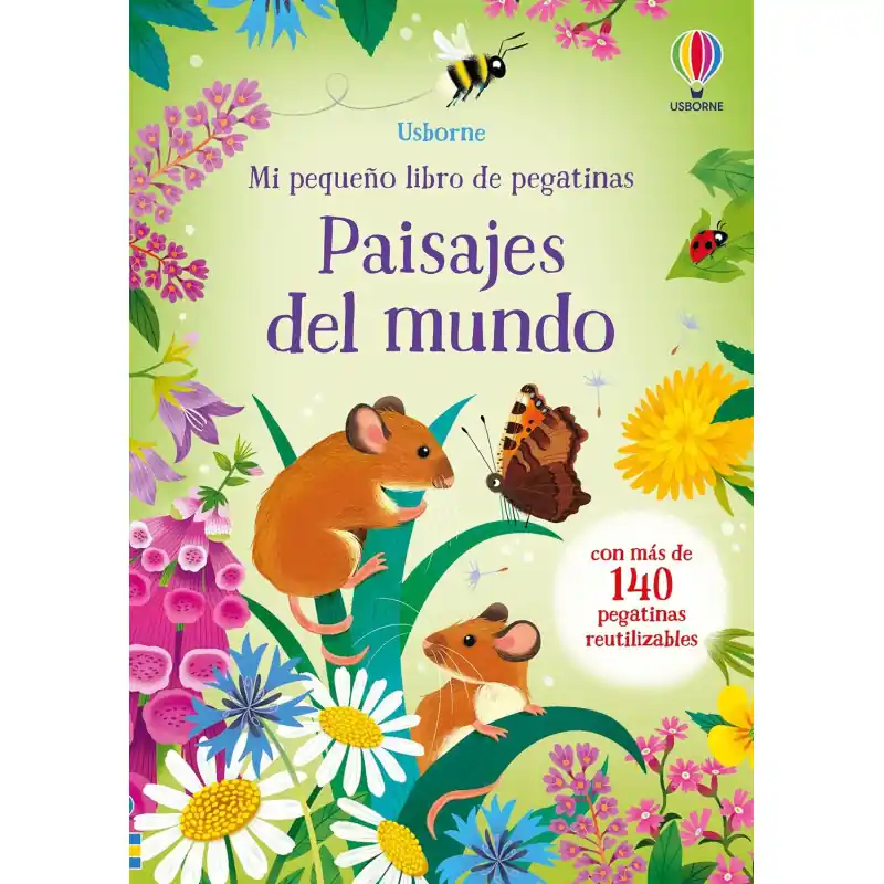 Certificado PAISAJES DEL MUNDO, MI PEQUEÑO LIBRO DE PEGATINAS USBORNE
