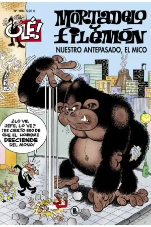 Novedad OLE MORTADELO 186, NUESTRO ANTEPASADO