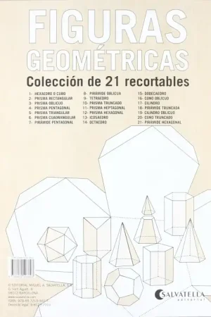 FIGURAS GEOMÉTRICAS SALVATELLA Alta Calidad