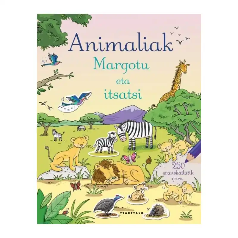 ANIMALIAK MARGOTU ETA ITSATSI Más Vendido
