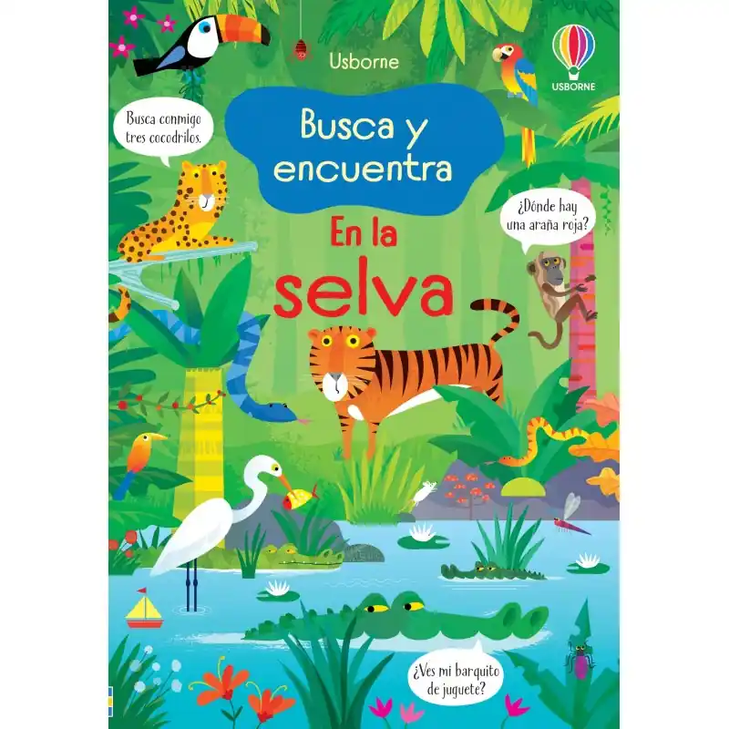 BUSCA Y ENCUENTRA EN LA SELVA USBORNE No Te Lo Pierdas