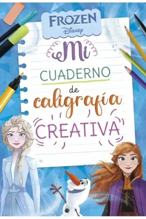 Oferta Limitada MI CUADERNO DE CALIGRAFÍA CREATIVA CON FROZEN