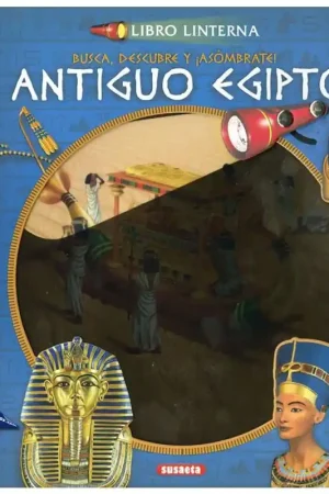 ANTIGUO EGIPTO LIBRO CON LINTERNA Precio Económico