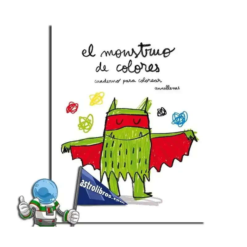 EL MONSTRUO DE COLORES LIBRO DE COLOREAR Garantía De Devolución De Dinero