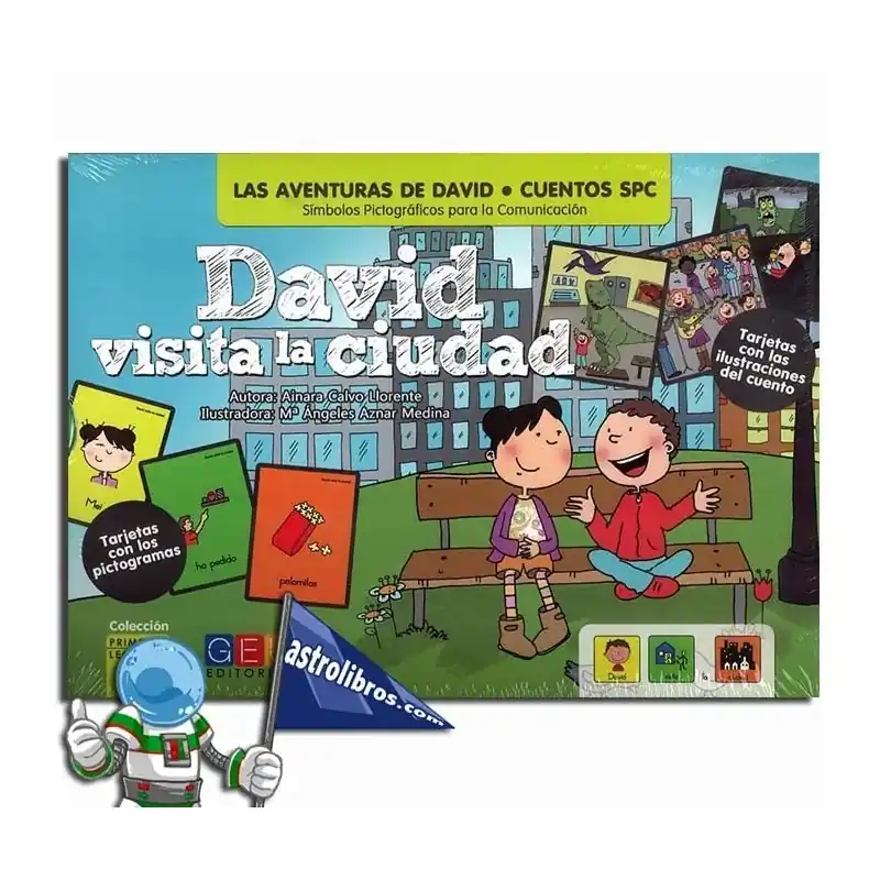 Precio Rebajado DAVID VISITA LA CIUDAD CUENTOS SPC CUENTOS CON PICTOGRAMAS
