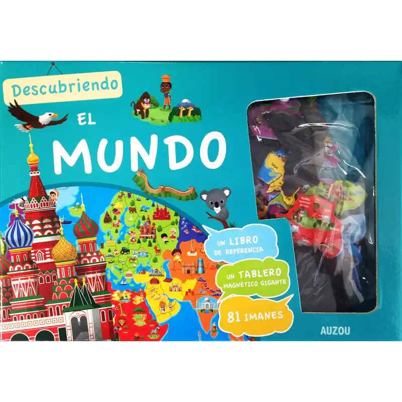 DESCUBRIENDO EL MUNDO ATLAS MAGNÉTICO Promoción
