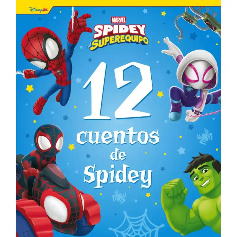 Súper Precio SPIDEY Y SU SUPEREQUIPO, 12 CUENTOS DE SPIDEY