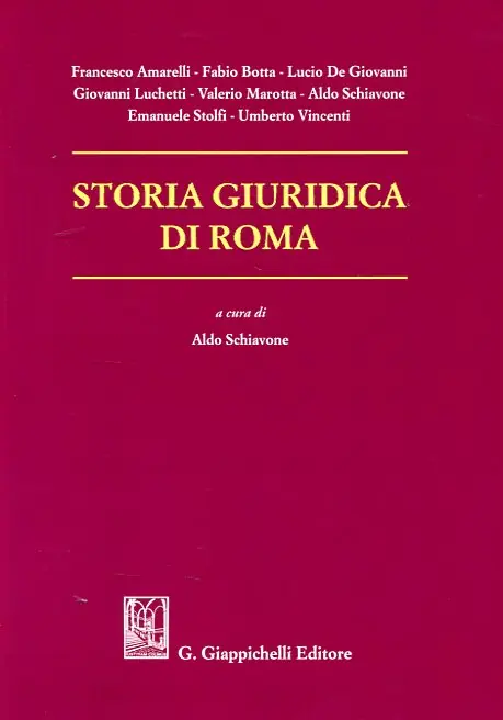 Storia giuridica di Roma A Buen Precio