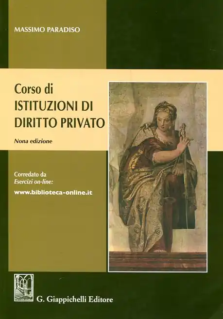 Corso di istituzioni di diritto privato Precio Bajo